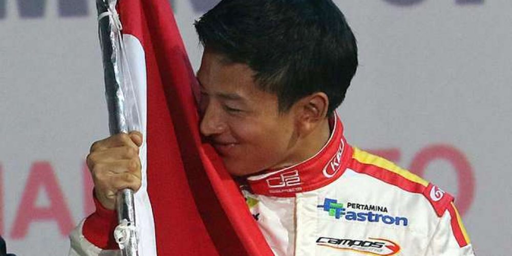 Rio Haryanto Menang di GP2 Inggris